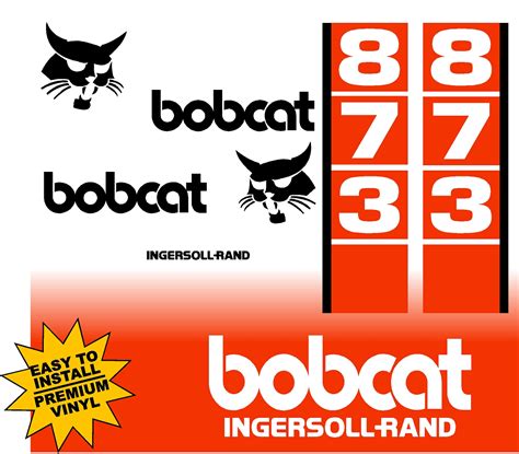 Bobcat 873 replacement decal kit – Machine Decals